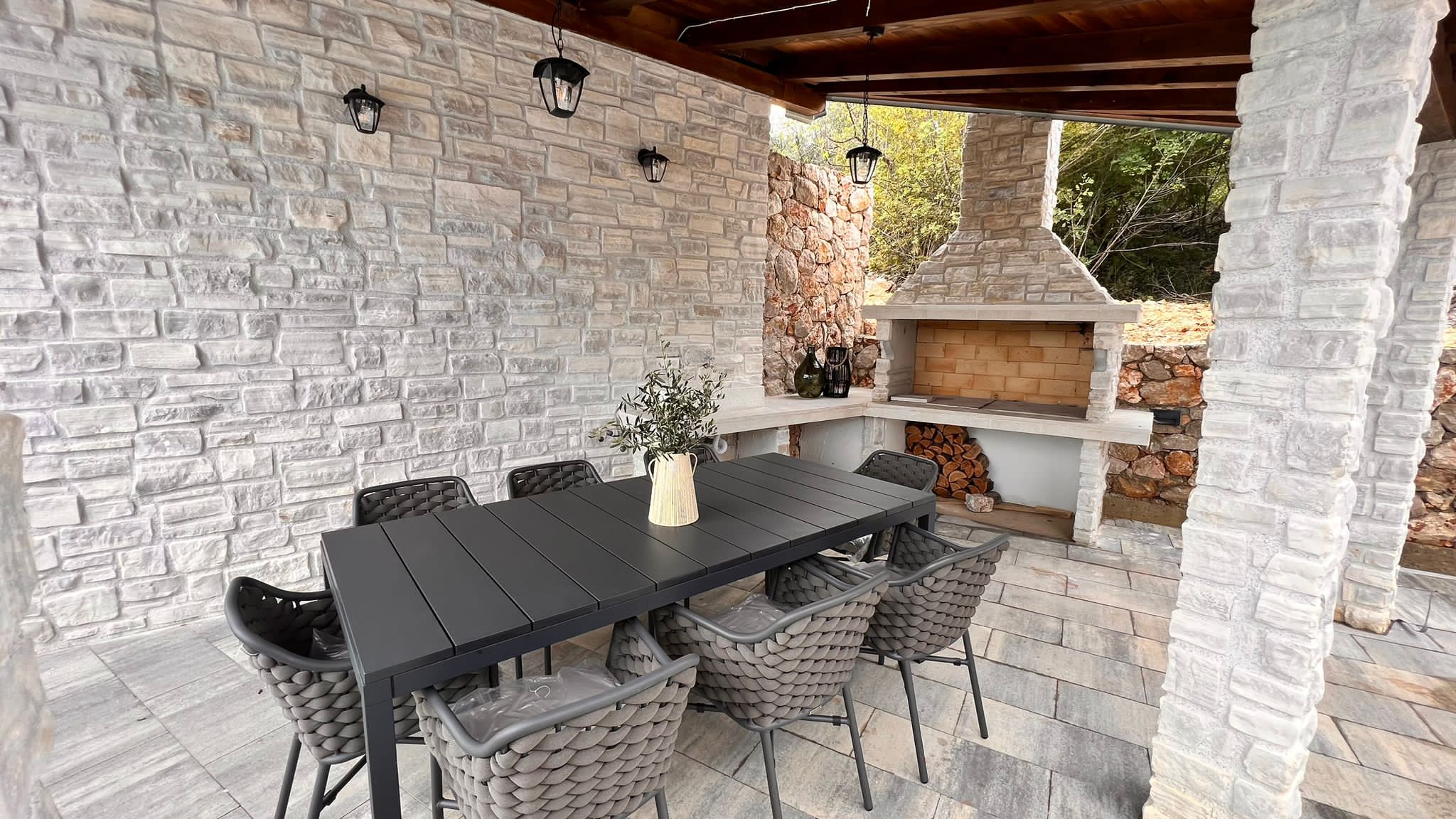 villa le maris - roštilj - grill - luksuzna kuća za odmor